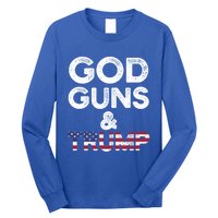 God Guns And Trump Cute Gift 2nd Amendment Pro Gun Meaningful Gift Long Sleeve Shirt