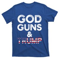 God Guns And Trump Cute Gift 2nd Amendment Pro Gun Meaningful Gift T-Shirt