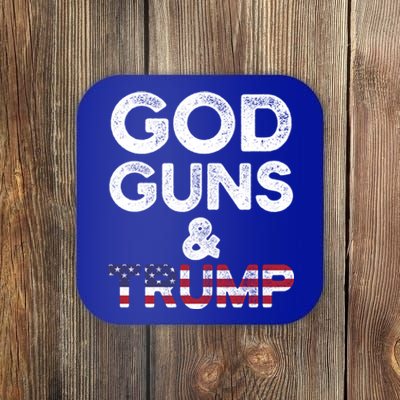 God Guns And Trump Cute Gift 2nd Amendment Pro Gun Meaningful Gift Coaster