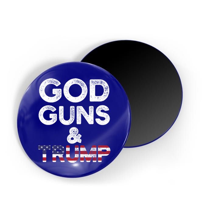 God Guns And Trump Cute Gift 2nd Amendment Pro Gun Meaningful Gift Magnet