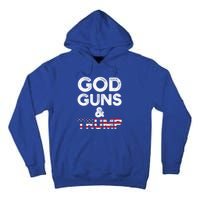 God Guns And Trump Cute Gift 2nd Amendment Pro Gun Meaningful Gift Tall Hoodie