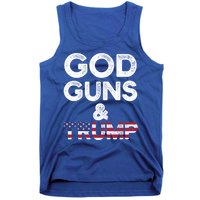 God Guns And Trump Cute Gift 2nd Amendment Pro Gun Meaningful Gift Tank Top