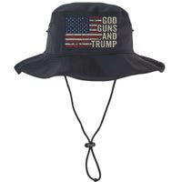 God Guns And Trump Pro God Gun Republican Usa Flag Legacy Cool Fit Booney Bucket Hat