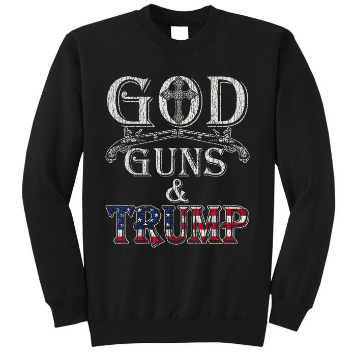 God Guns And Trump Sweatshirt