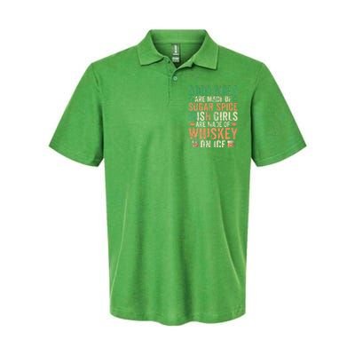 Good Girls Are Made Of Sugar Spice Irish Girls Softstyle Adult Sport Polo