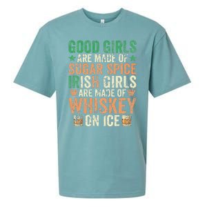 Good Girls Are Made Of Sugar Spice Irish Girls Sueded Cloud Jersey T-Shirt