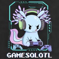 Gamesolotl Gamer Axolotl Funny Cute Adult Drive Performance Visor