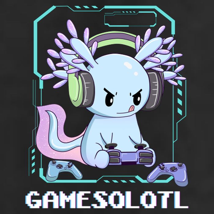 Gamesolotl Gamer Axolotl Funny Cute Adult Drive Performance Visor