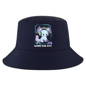 Gamesolotl Gamer Axolotl Funny Cute Cool Comfort Performance Bucket Hat