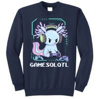 Gamesolotl Gamer Axolotl Funny Cute Sweatshirt