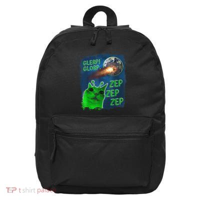 Glerp Glorp Alien Cat 16 in Basic Backpack