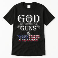 God Guns And Trump 2nd Amendment Trump 45 Tall T-Shirt