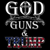 God Guns And Trump 2nd Amendment Trump 45 Tall T-Shirt