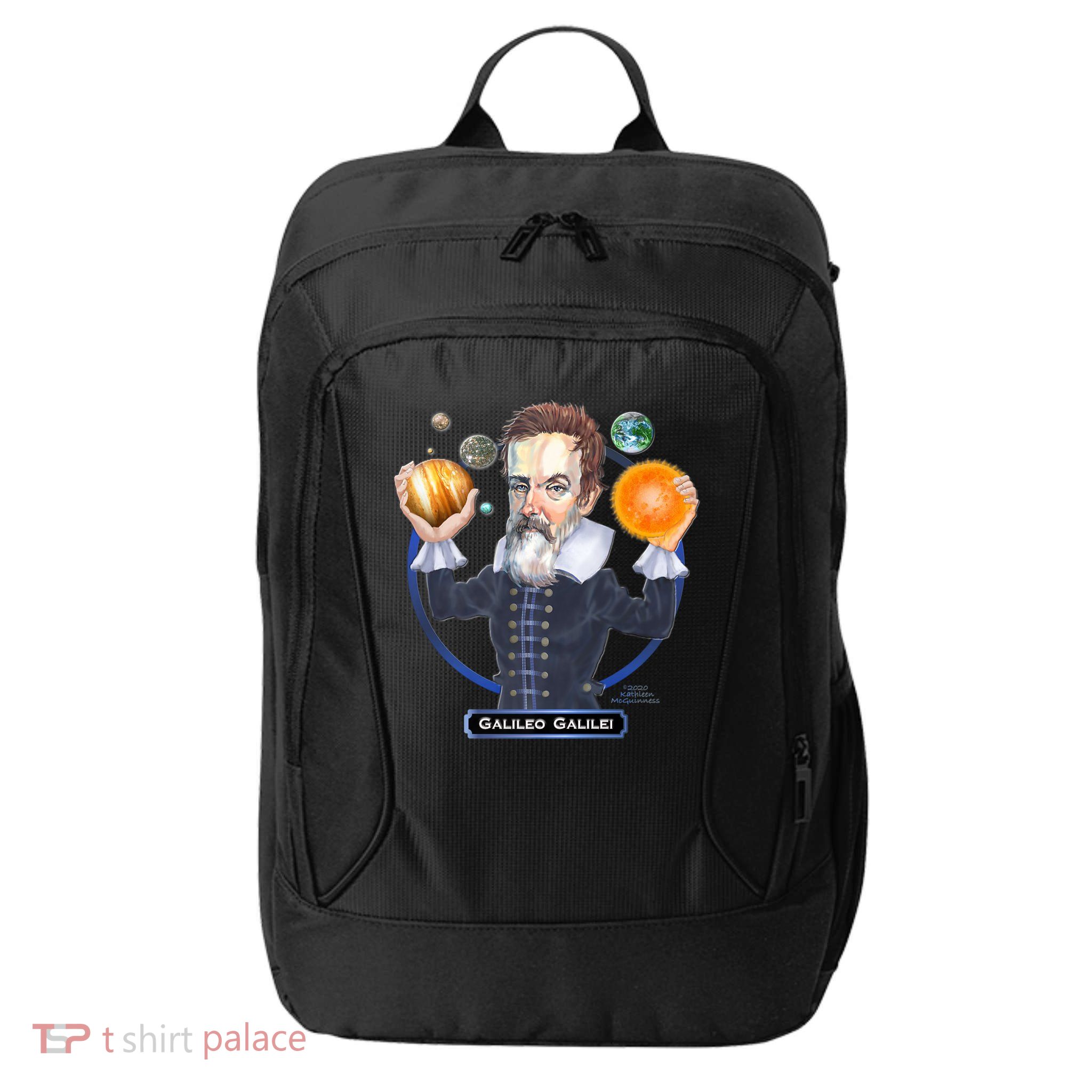 Galileo Galilei Astronomer City Backpack