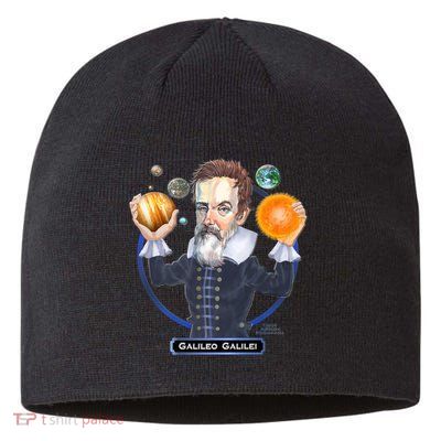 Galileo Galilei Astronomer Sustainable Beanie