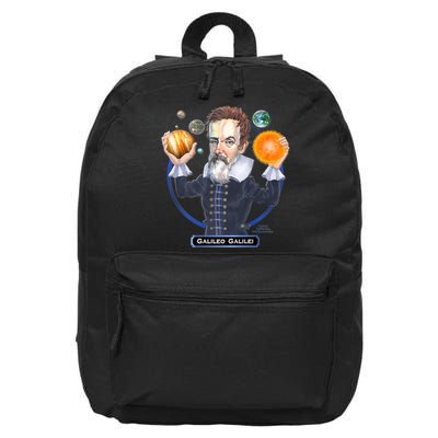 Galileo Galilei Astronomer 16 in Basic Backpack