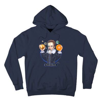 Galileo Galilei Astronomer Tall Hoodie