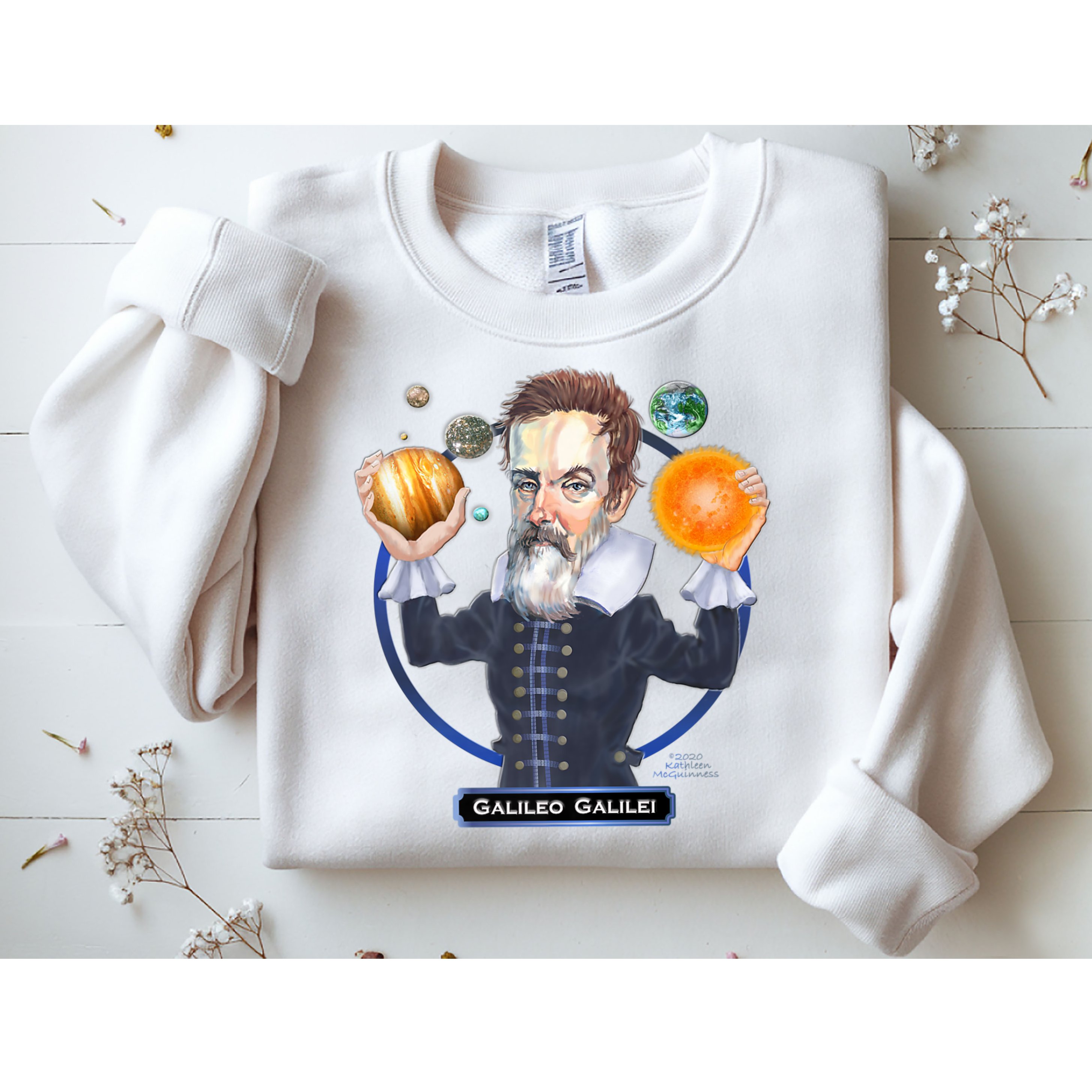 Galileo Galilei Astronomer Sweatshirt