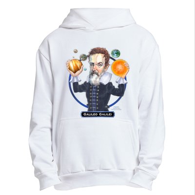 Galileo Galilei Astronomer Urban Pullover Hoodie