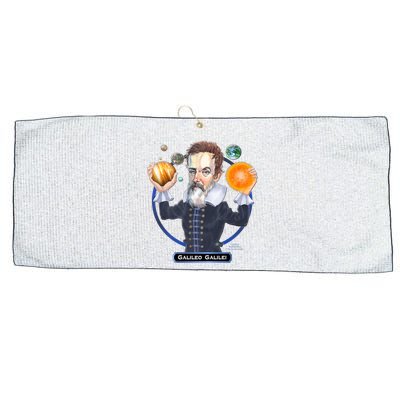 Galileo Galilei Astronomer Large Microfiber Waffle Golf Towel