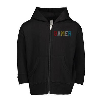 Gamer Toddler Zip Fleece Hoodie