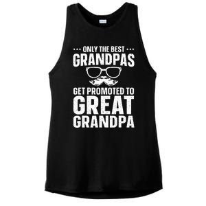 Great Grandpa Art For Dad Great Grandparent Grandfather  Ladies PosiCharge Tri-Blend Wicking Tank