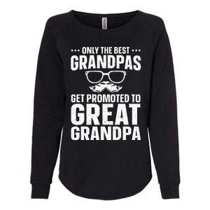 Great Grandpa Art For Dad Great Grandparent Grandfather  Womens California Wash Sweatshirt