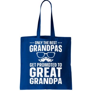 Great Grandpa Art For Dad Great Grandparent Grandfather  Tote Bag