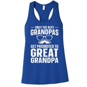 Great Grandpa Art For Dad Great Grandparent Grandfather  Women's Racerback Tank