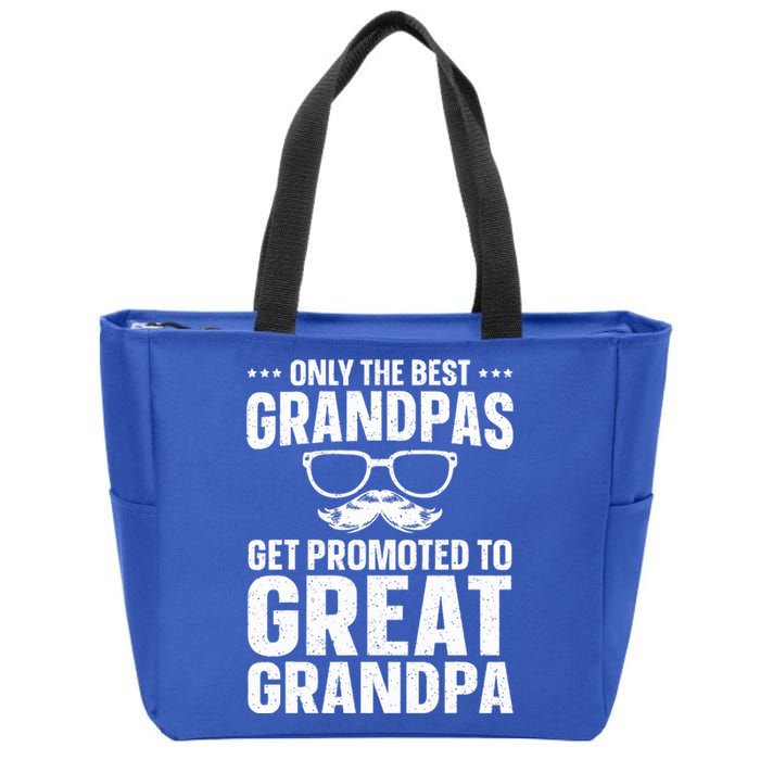 Great Grandpa Art For Dad Great Grandparent Grandfather  Zip Tote Bag