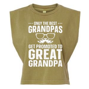 Great Grandpa Art For Dad Great Grandparent Grandfather  Garment-Dyed Women's Muscle Tee