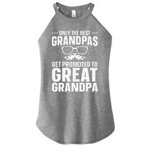 Great Grandpa Art For Dad Great Grandparent Grandfather  Women's Perfect Tri Rocker Tank