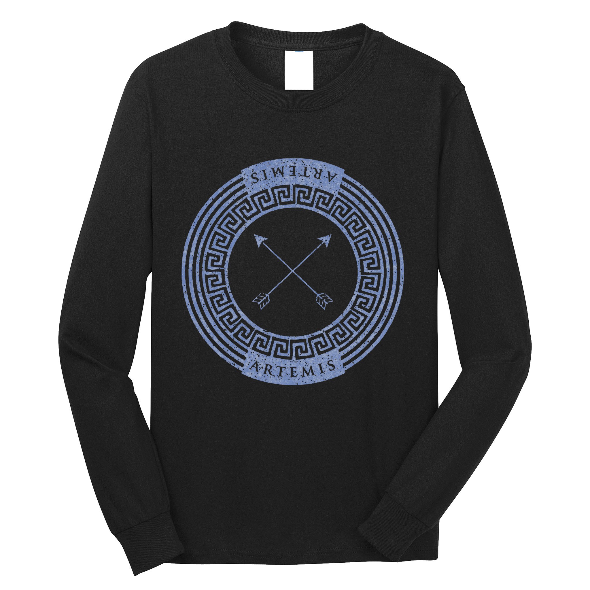 Greek Goddess Artemis Arrows God Hunt Mythology Long Sleeve Shirt