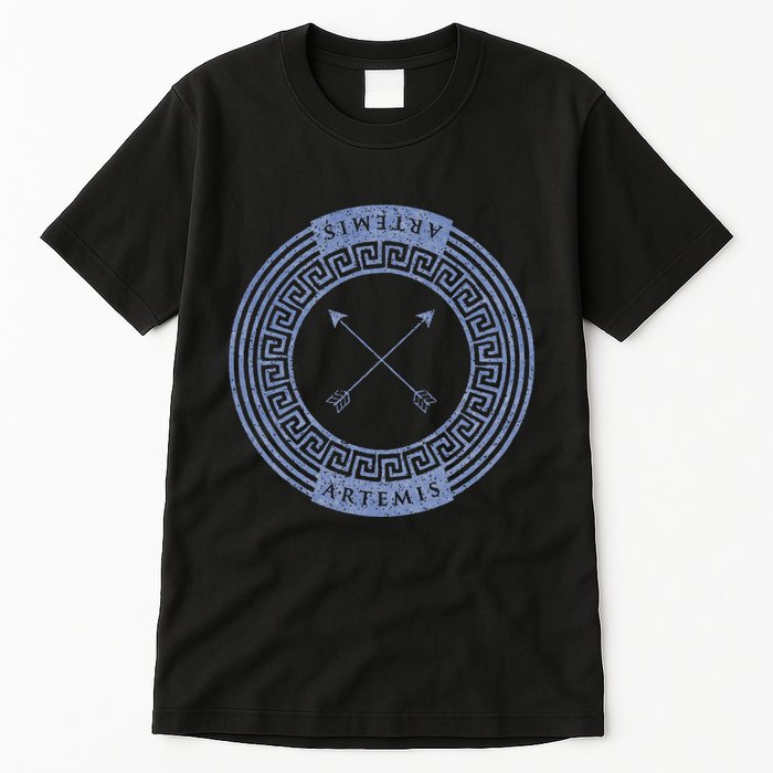 Greek Goddess Artemis Arrows God Hunt Mythology Tall T-Shirt