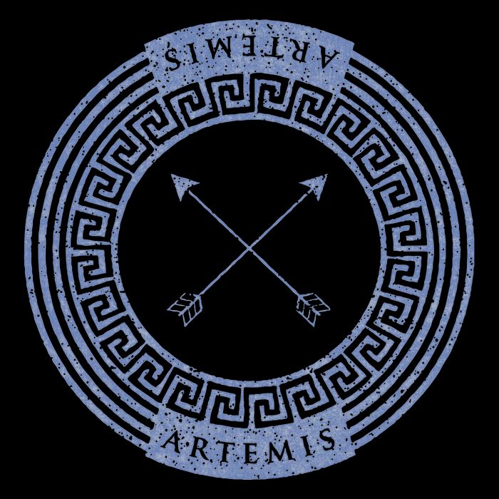 Greek Goddess Artemis Arrows God Hunt Mythology Flatbill Hat