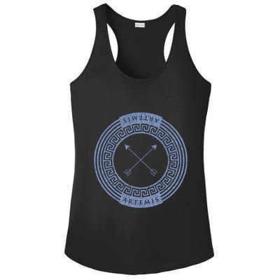 Greek Goddess Artemis Arrows God Hunt Mythology Ladies PosiCharge Competitor Racerback Tank