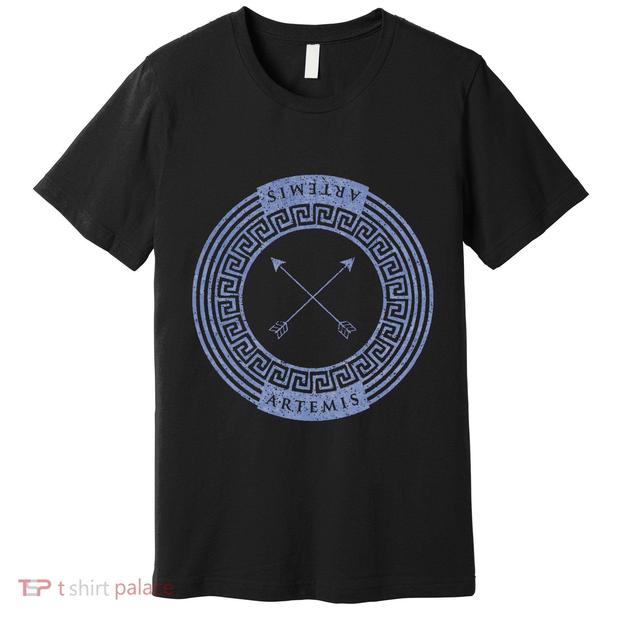 Greek Goddess Artemis Arrows God Hunt Mythology Premium T-Shirt
