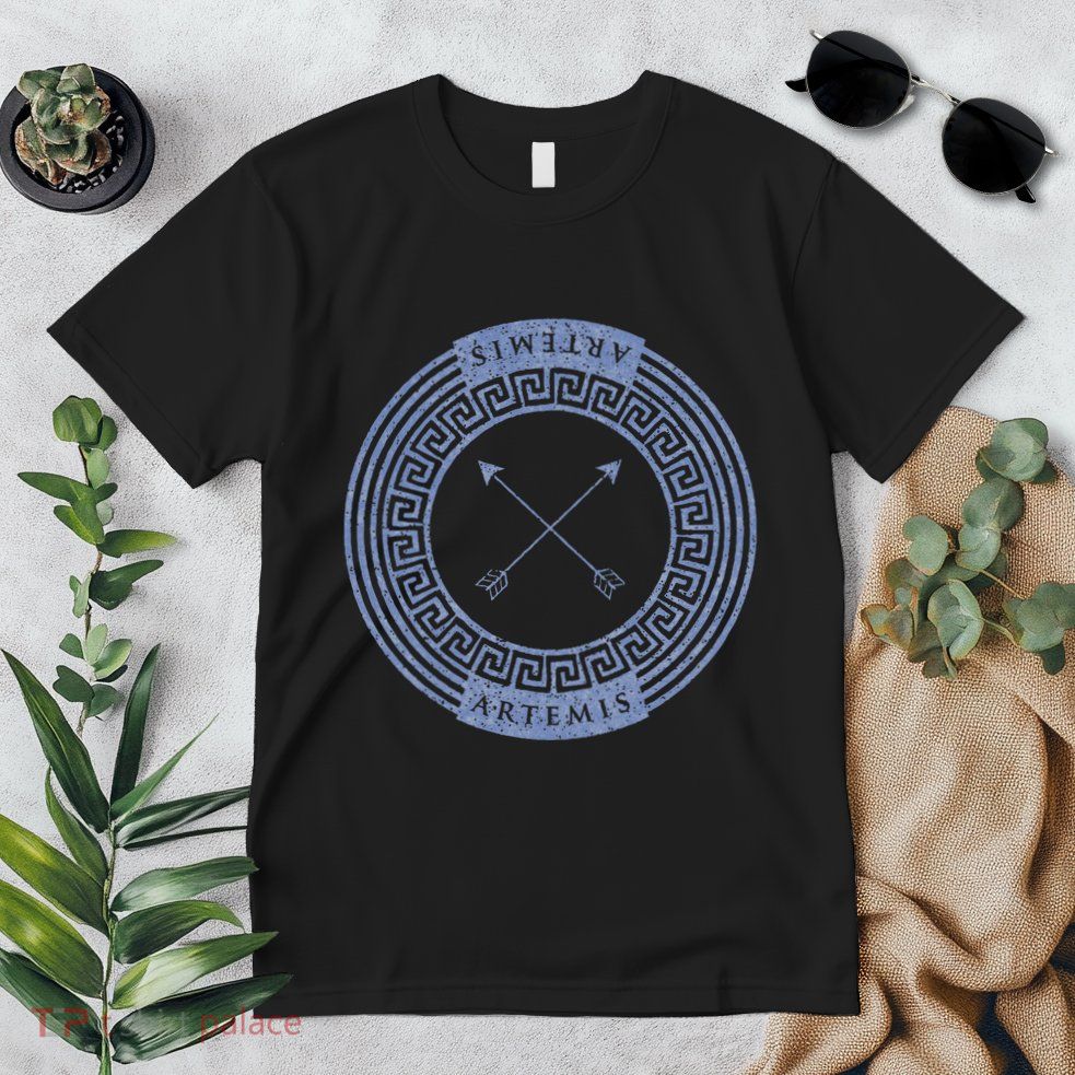 Greek Goddess Artemis Arrows God Hunt Mythology Premium T-Shirt
