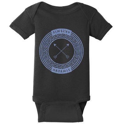 Greek Goddess Artemis Arrows God Hunt Mythology Baby Bodysuit