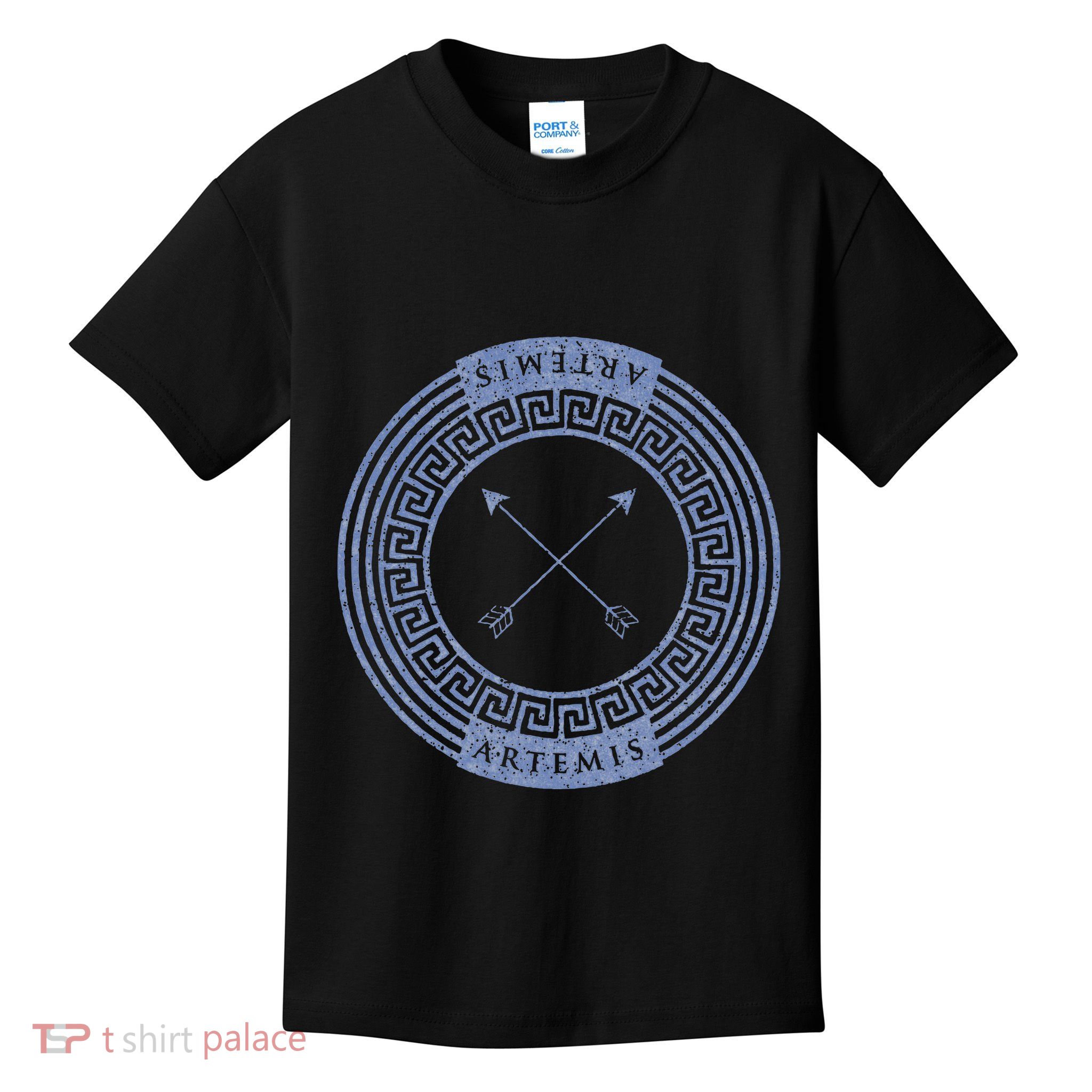 Greek Goddess Artemis Arrows God Hunt Mythology Kids T-Shirt
