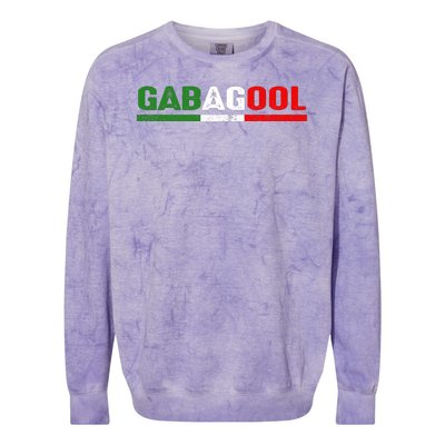 Gabagool Colorblast Crewneck Sweatshirt