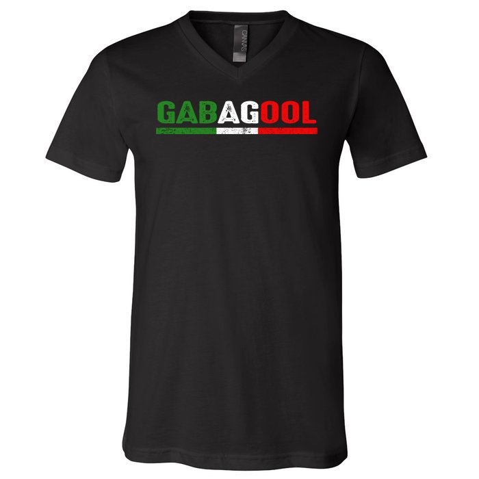 Gabagool V-Neck T-Shirt