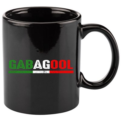 Gabagool 11oz C Handle Ceramic Mug