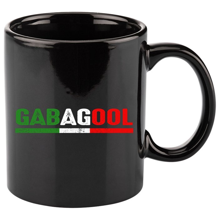 Gabagool 11oz C Handle Ceramic Mug