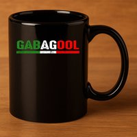 Gabagool 11oz C Handle Ceramic Mug