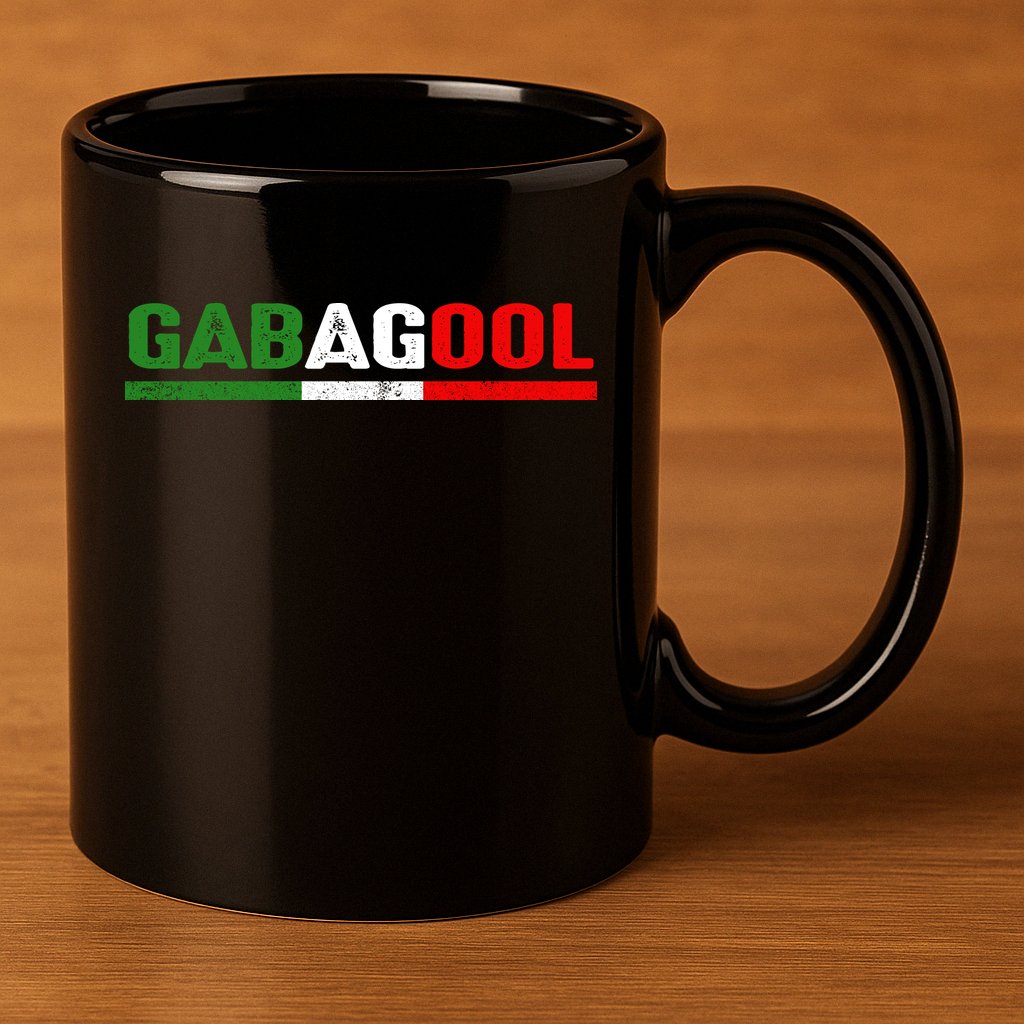 Gabagool 11oz C Handle Ceramic Mug