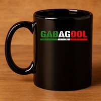 Gabagool 11oz C Handle Ceramic Mug