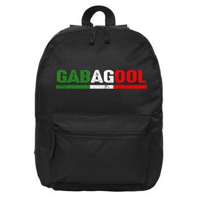 Gabagool 16 in Basic Backpack