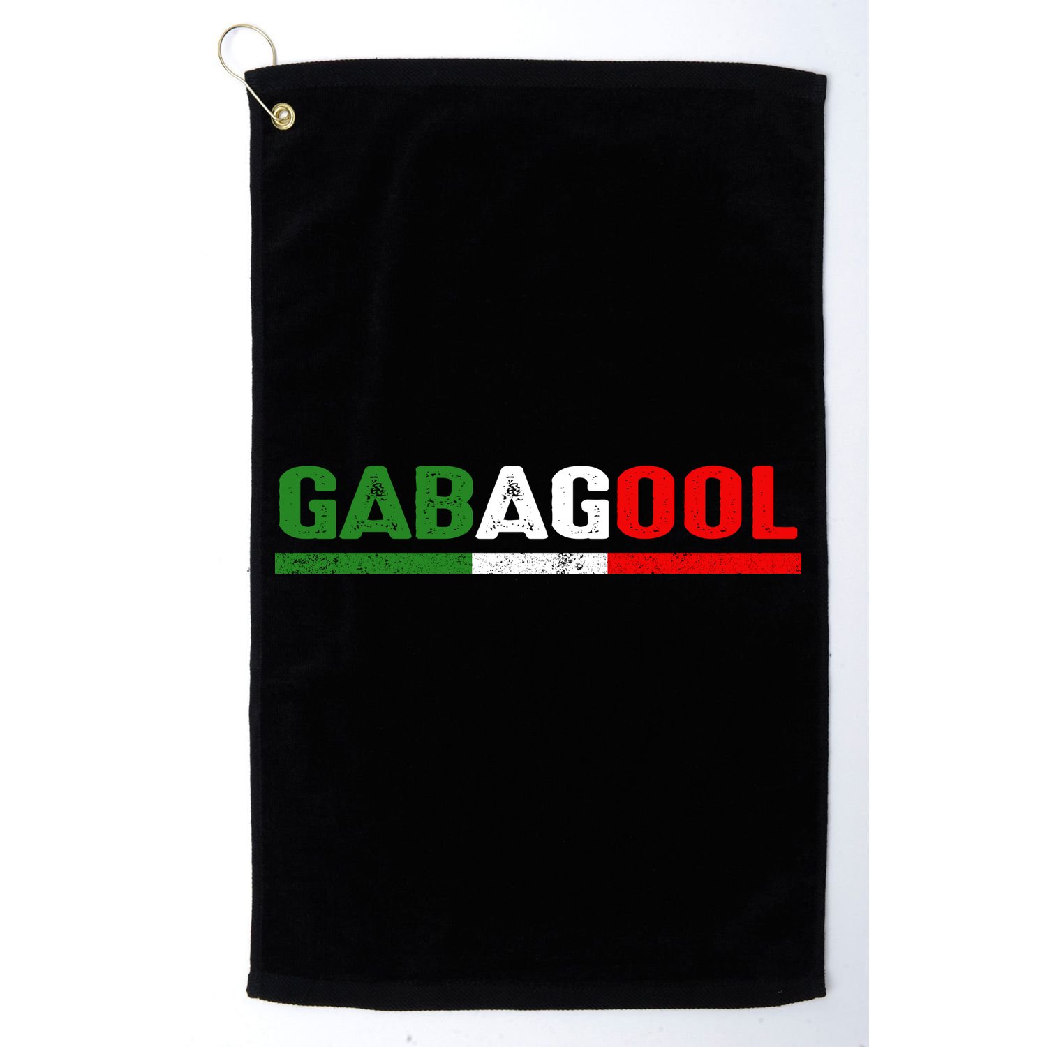 Gabagool Golf Towel