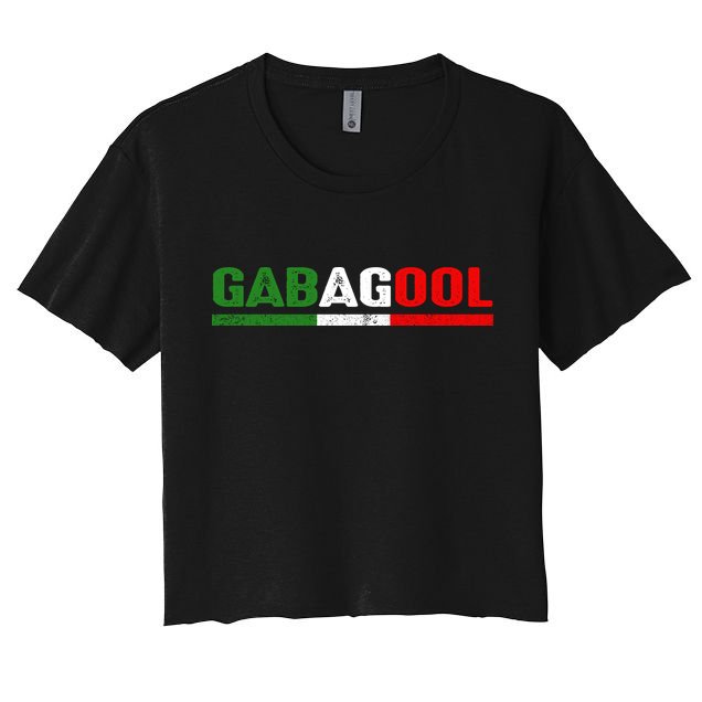 Gabagool Crop Top